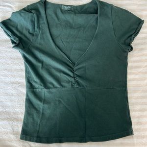 Brandy Melville Green Gina Top